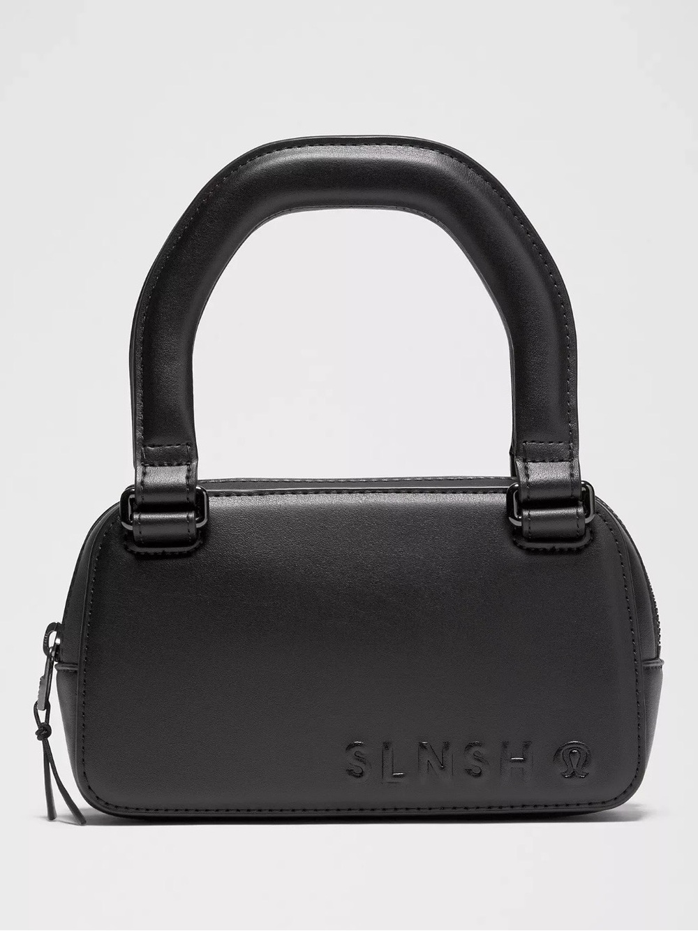 NWT Lululemon $128 SOLD OUT Leather Alternative Top-Handle Mini Belt Bag SLNSH
